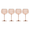 Set of 4 12 Ounce Copper Wine Glass O38210