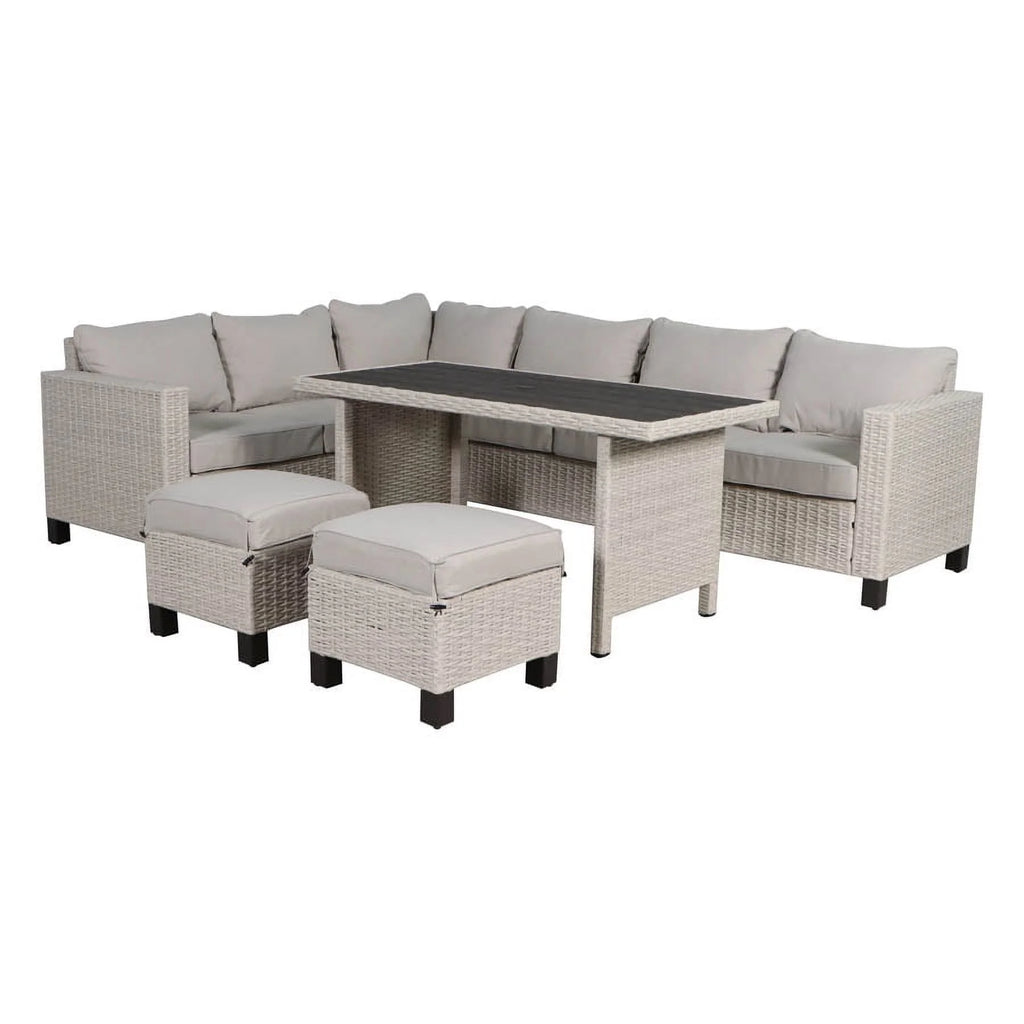 5-Piece Wicker Sectional Dining Set M512
