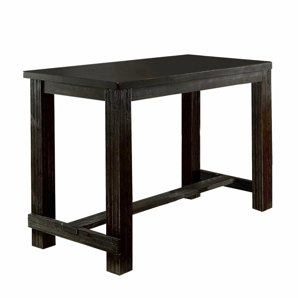 72 Inches Rectangular Dining Table with Block Legs E867315