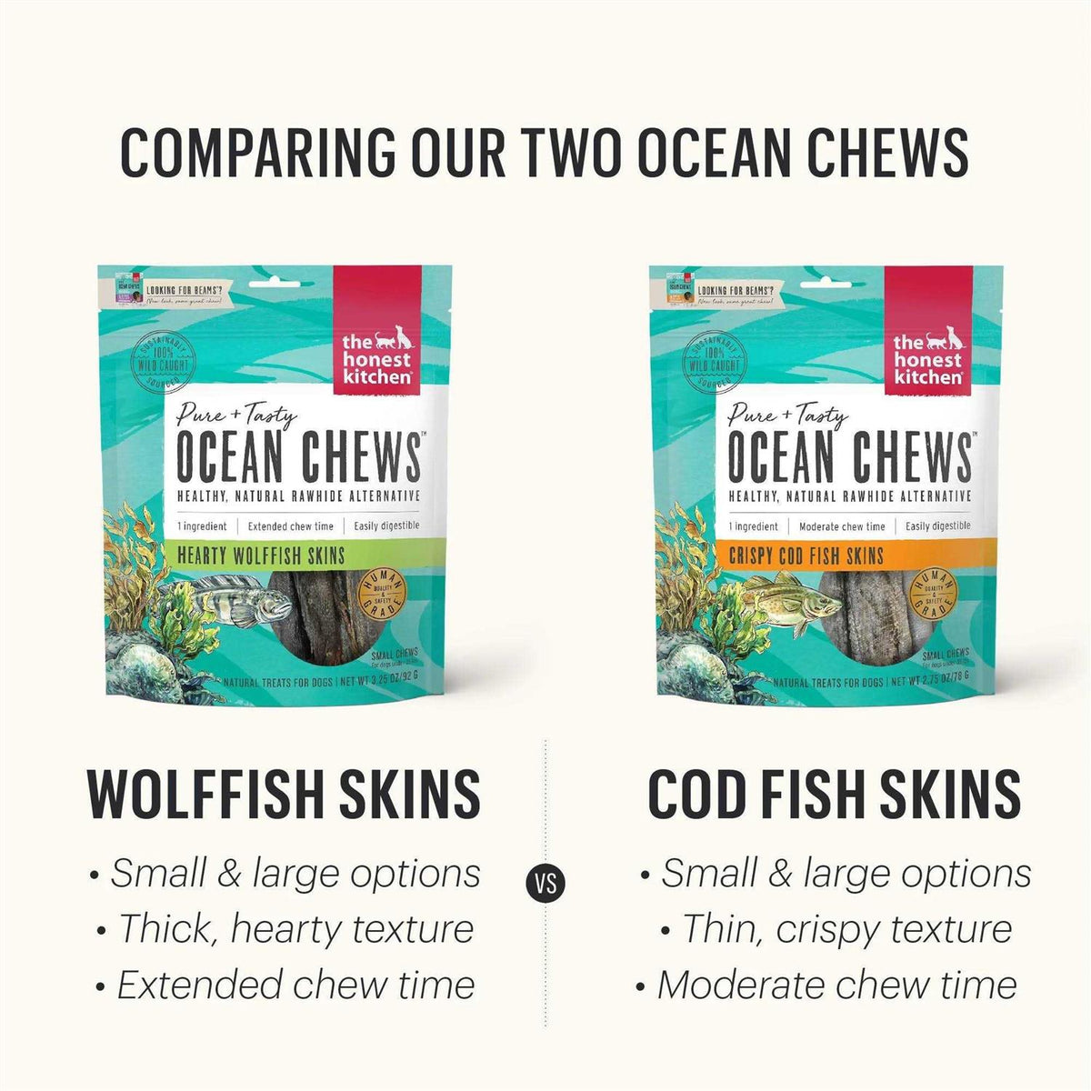 Cod Dog Chews O8341