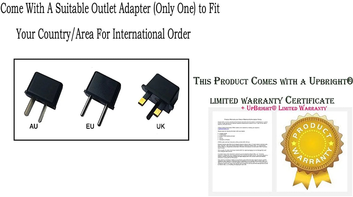 Adapter Power Supply Cord Cable Charger R908907