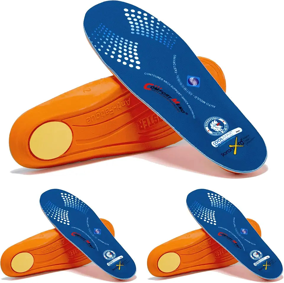 Memory Foam Anti-Fatigue Insoles for Work Boots Y340535