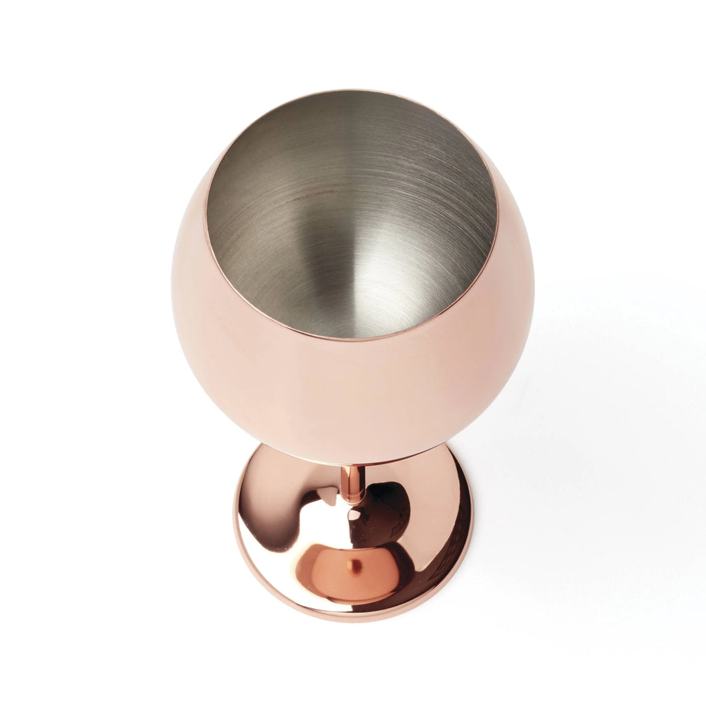 Set of 4 12 Ounce Copper Wine Glass O38210