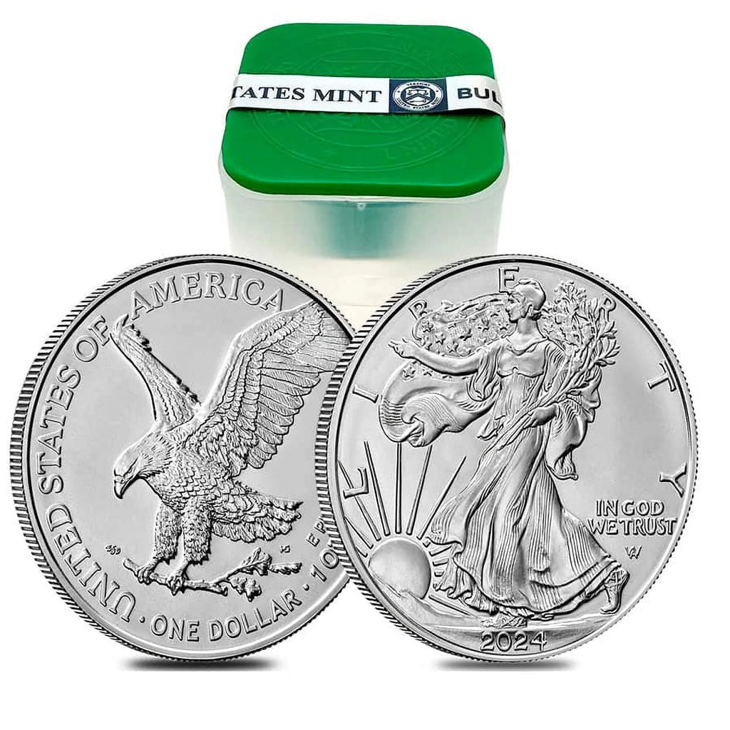 2024 1 oz Silver American Eagle $1 Coin BU T876631