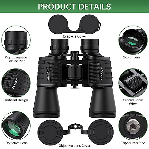 20x50 Waterproof Compact Binoculars with Carrying Bag N69992