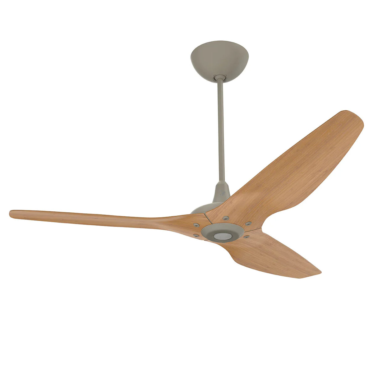 60 Ceiling Fan with Bamboo Blades and Nickel Finish G126
