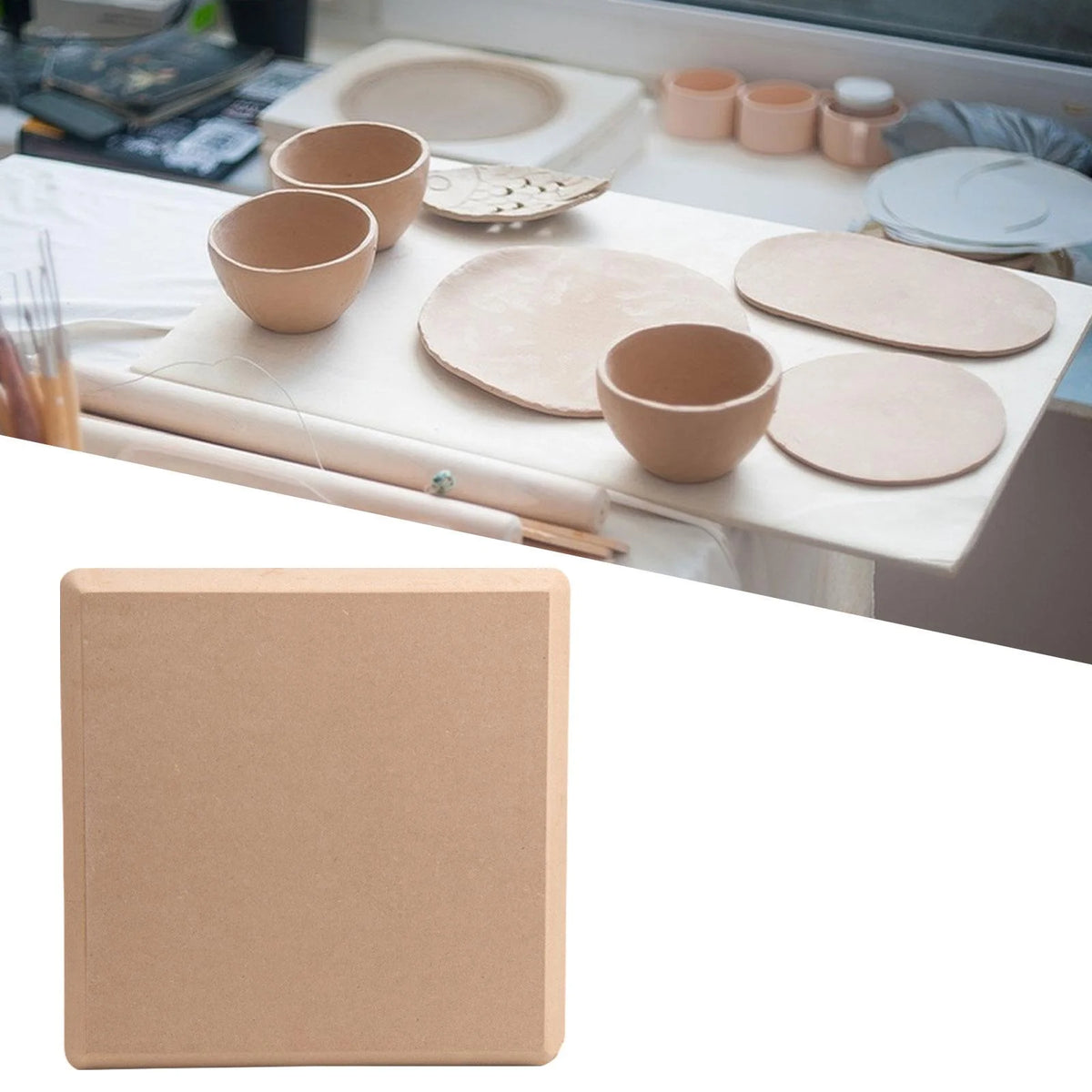 Pottery Bats Square Medium P915481