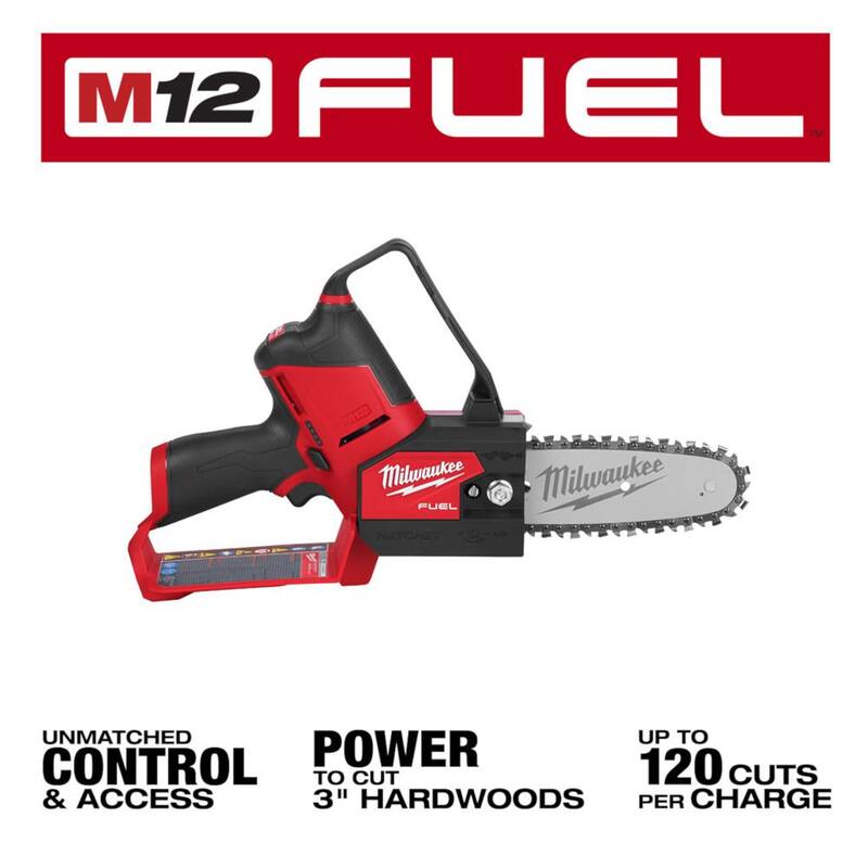 12V Lithium-Ion Brushless Cordless Pruning Saw with Hedge Trimmer Kit B629