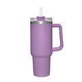 Reusable Vacuum Insulated Tumbler with Straw O874545