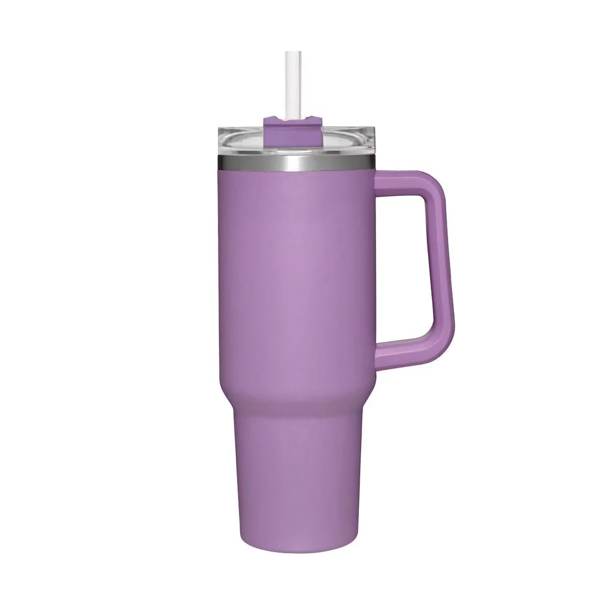 Reusable Vacuum Insulated Tumbler with Straw O874545