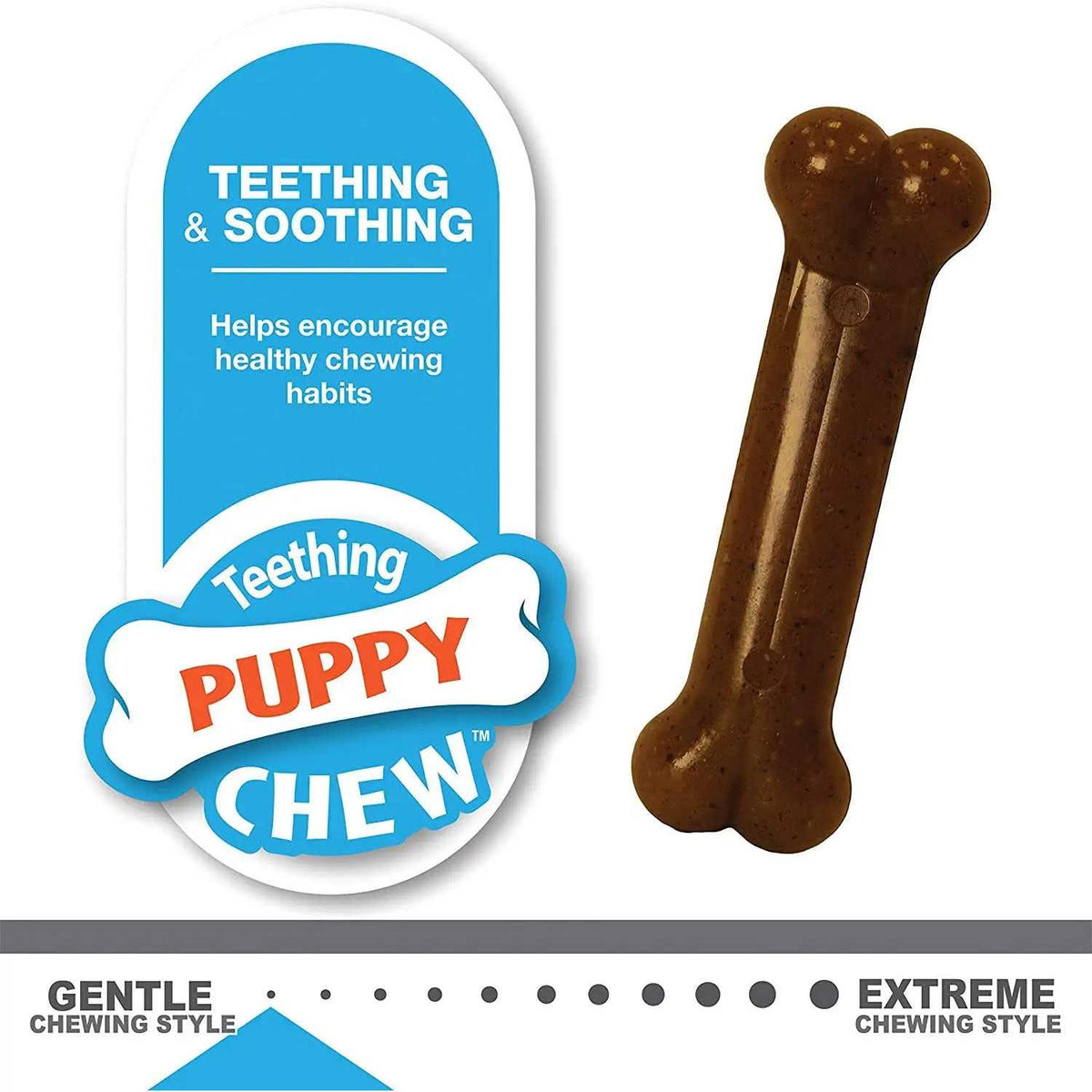 Chicken Flavor Puppy Chew Ring Bone Petite O7205