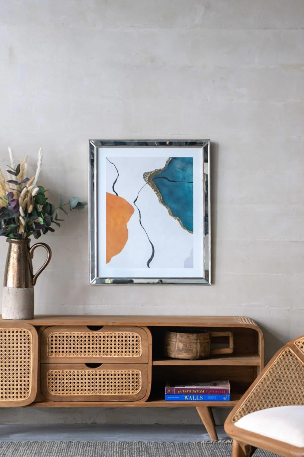 Abstract Framed Wall Arts 22" x 26" 2ct J68662