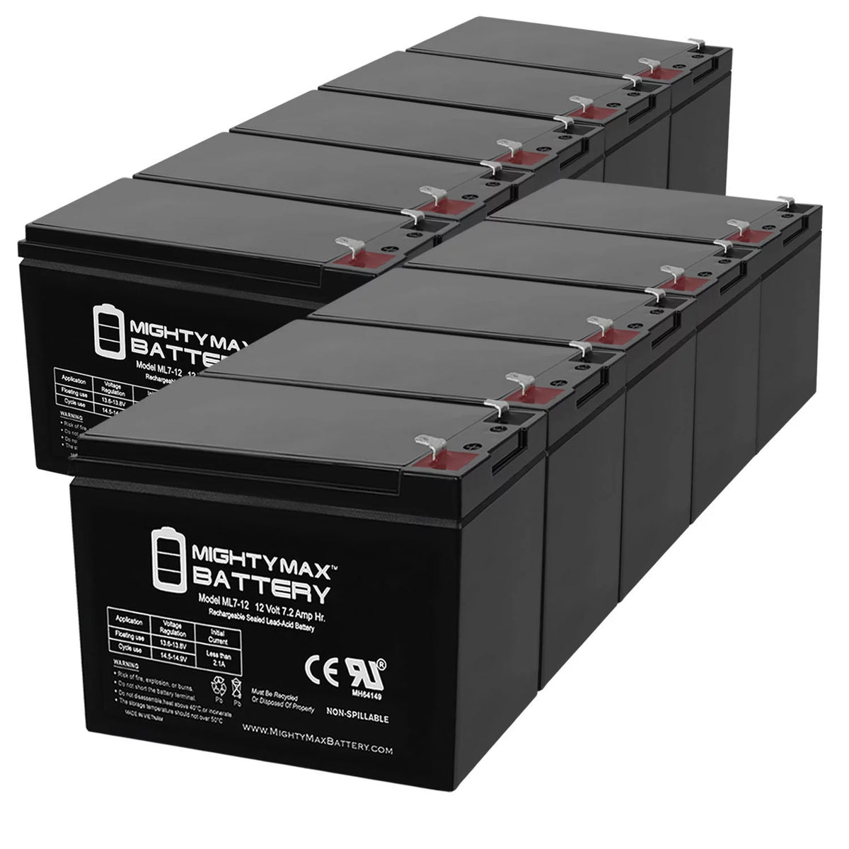 12V 7Ah Battery X584