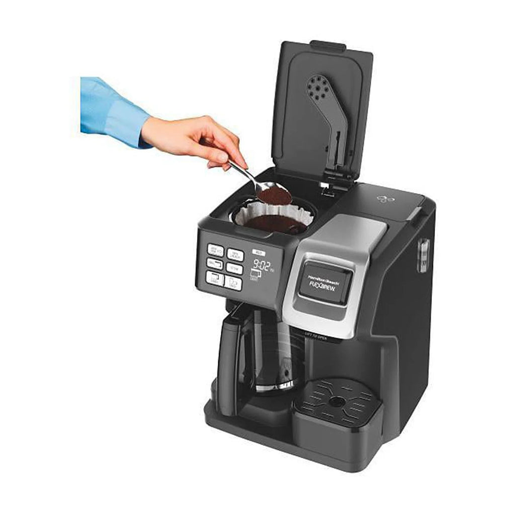 2-Way Coffee Maker with K-Cup Pods or Grounds, Black S9893