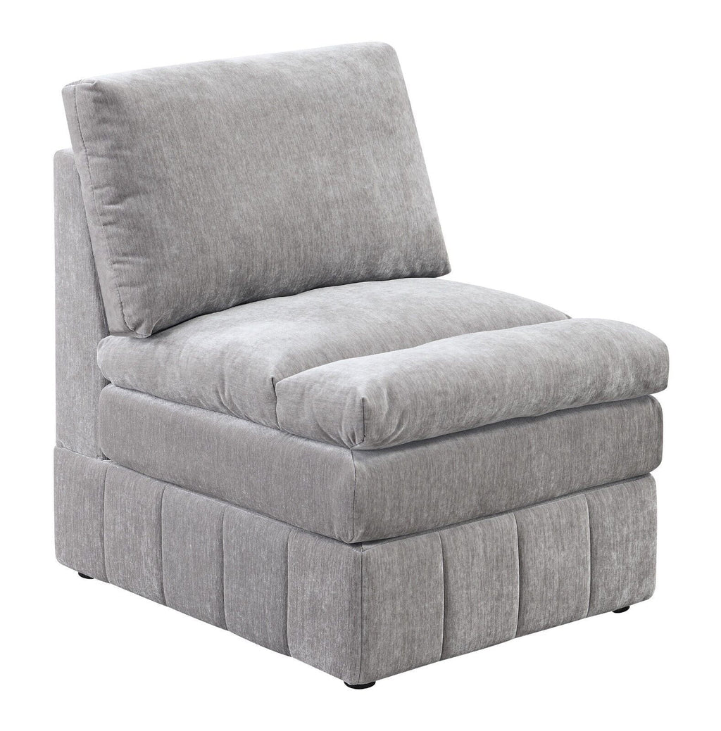 Plush Cushion 5pc Modular Sectional Set X148897