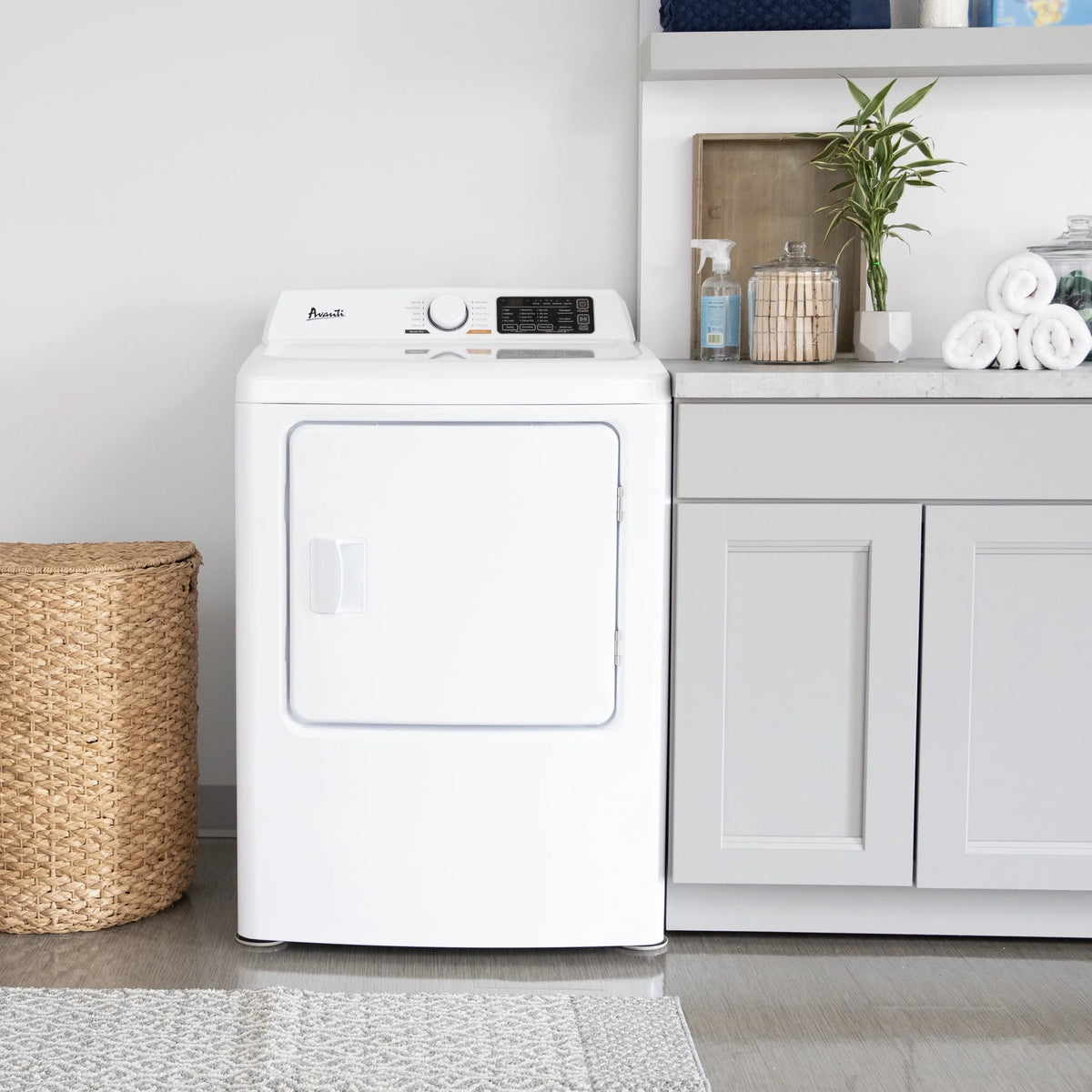 Front Load Electric Clothes Dryer 7.0 Cu. ft. White M115