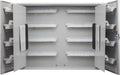 Cabinet with Key Lock, Gray U900