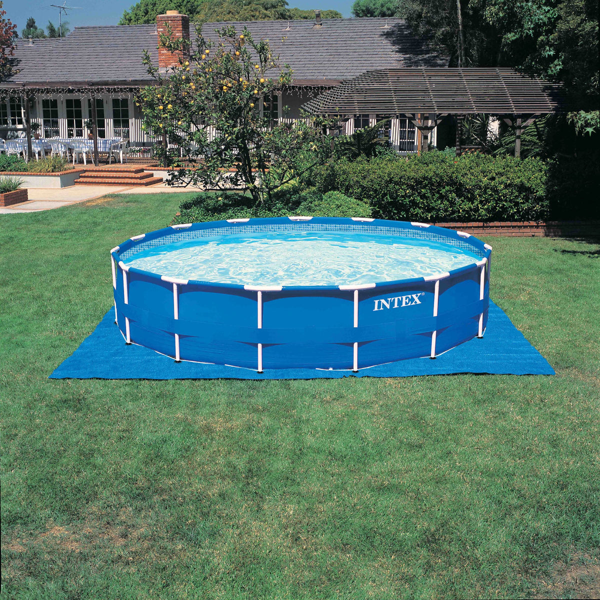 15-Feet by 48-Inch Metal Frame Pool Set Z55301