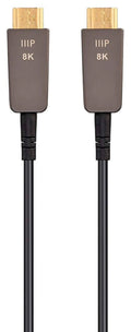 Ultra High Speed HDMI Cable 20 Feet Black 8K 48Gbps Fiber Optic Q29238