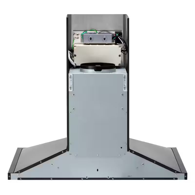 36 in. Stainless Steel Wall Mount Range Hood with Light T1575