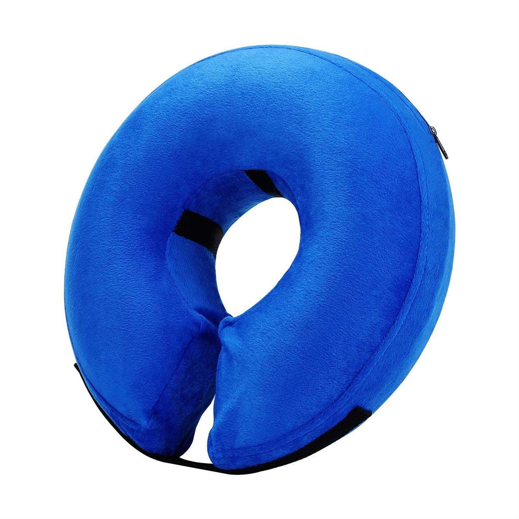 Inflatable Dog Collar Adjustable Blow up Donut E-Collars R769