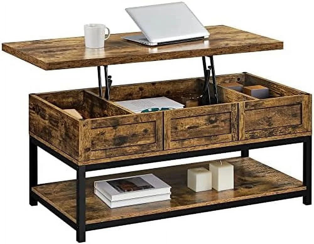 Lift Top Coffee Table with Hidden Compartments G2888