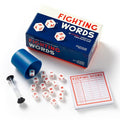 Fast Paced Word Making Dice Game with Sand Timer 15 Dice and Cup F6159