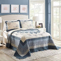 Blue Bedspread P483