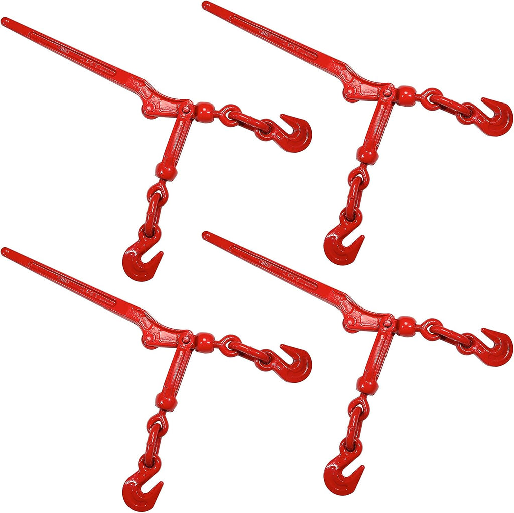 3/8 Inch x 1/2 Inch Lever Chain Binder 4 Pack M244