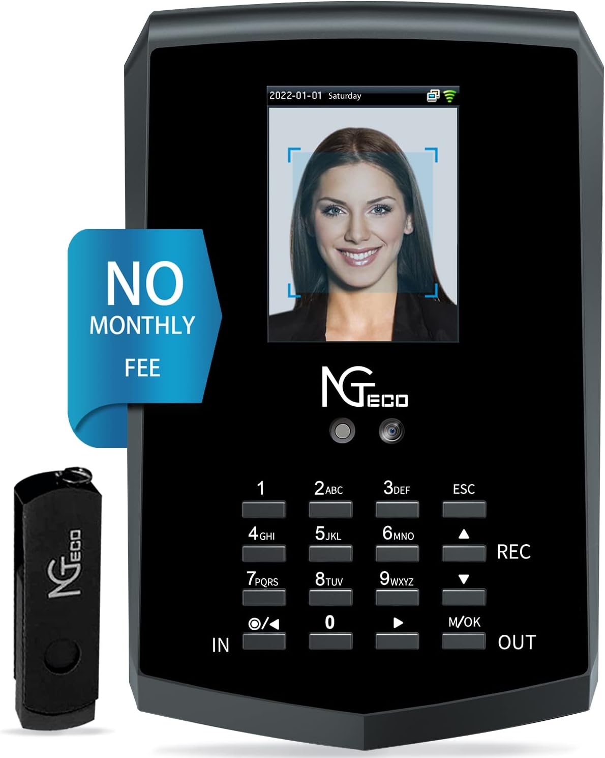Face Recognition Time Clock U23006