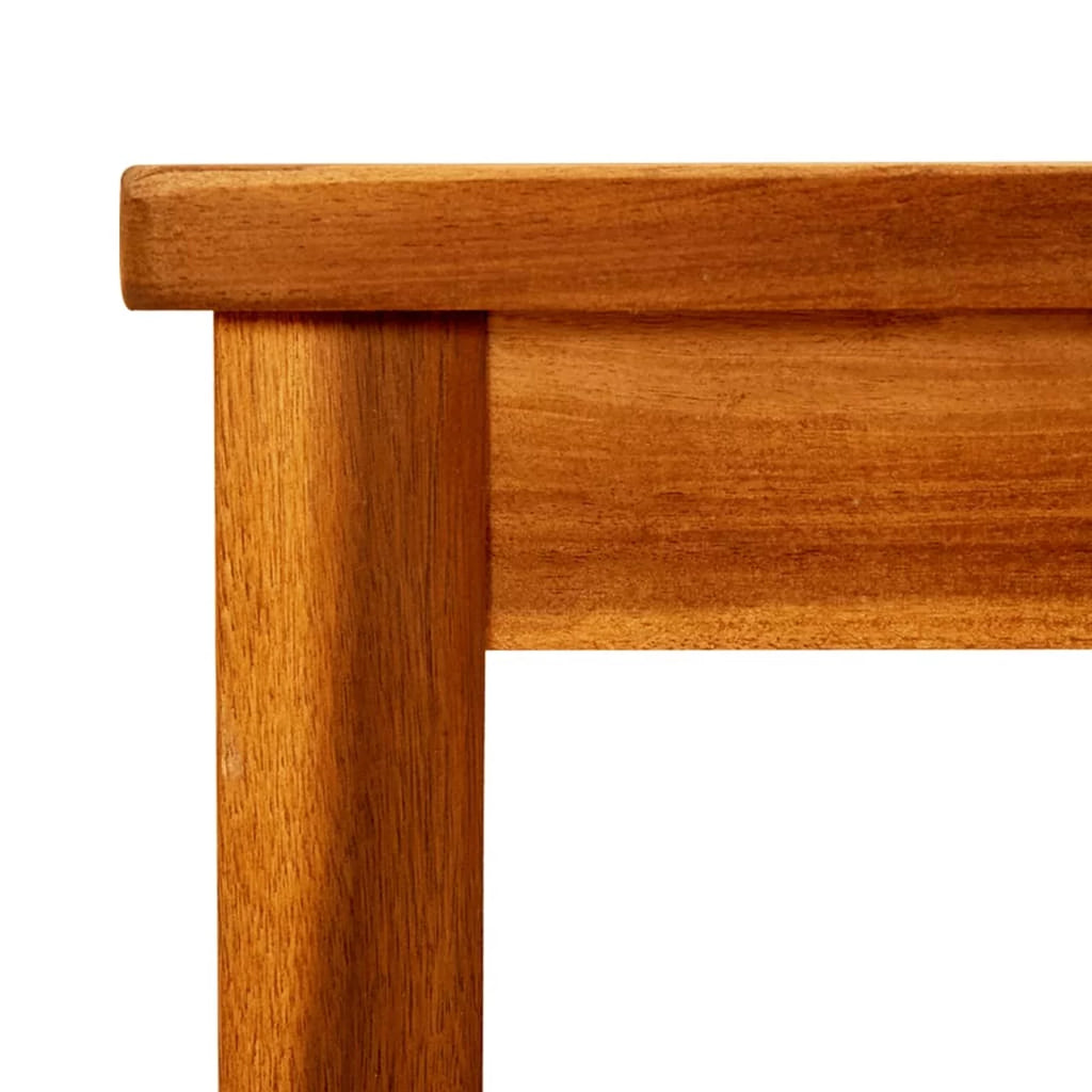 Patio Coffee Table Solid Acacia Wood W100006