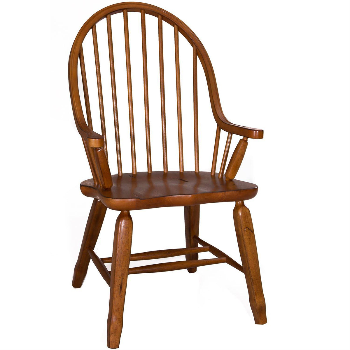 Rustic Oak Dining Arm Chair X749