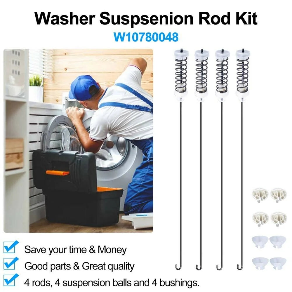 Washer Suspension Rod Kit I34193