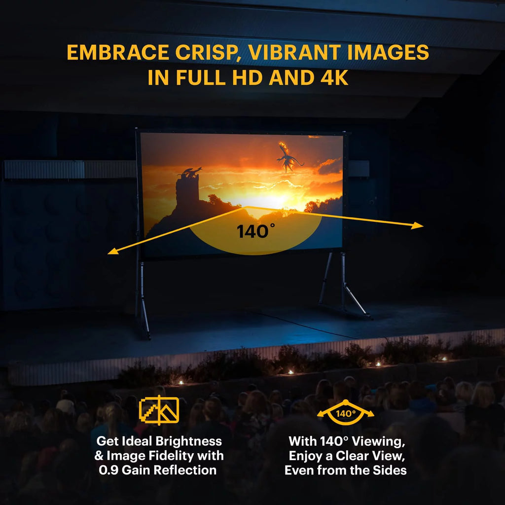Portable Projector Screen with Stand and Carry Case A42466