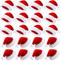 20 Pcs Plush Santa Hats A120