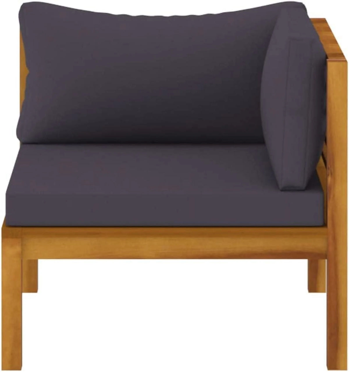 6 Piece Acacia Wood Patio Lounge Set with Cushion L324