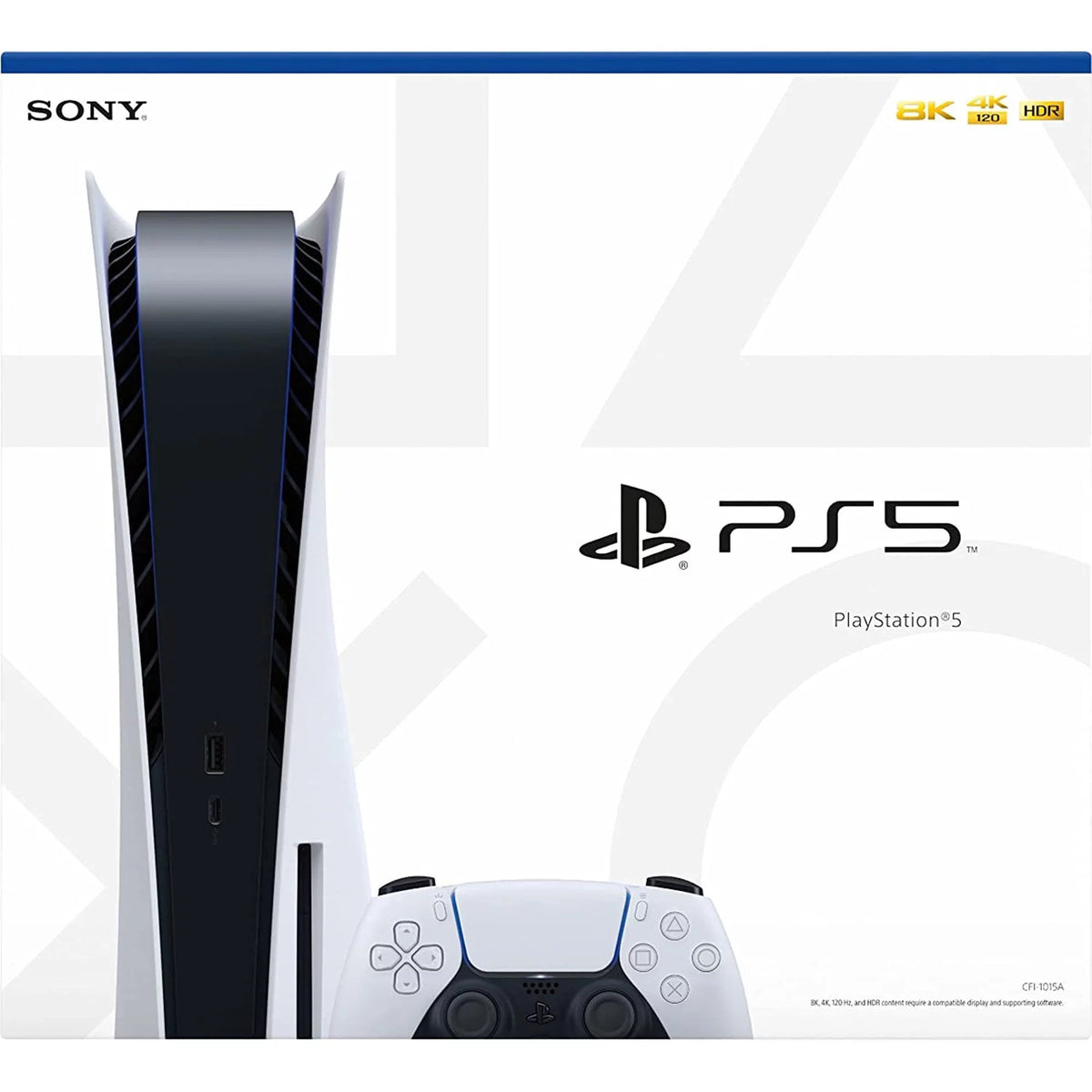 825GB Disc Console with Wireless Controller and Dual Charger Dock W13180