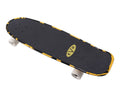 Black with Yellow Stripes Skateboard E7781