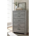 5 Drawer Chest in Gray V1232