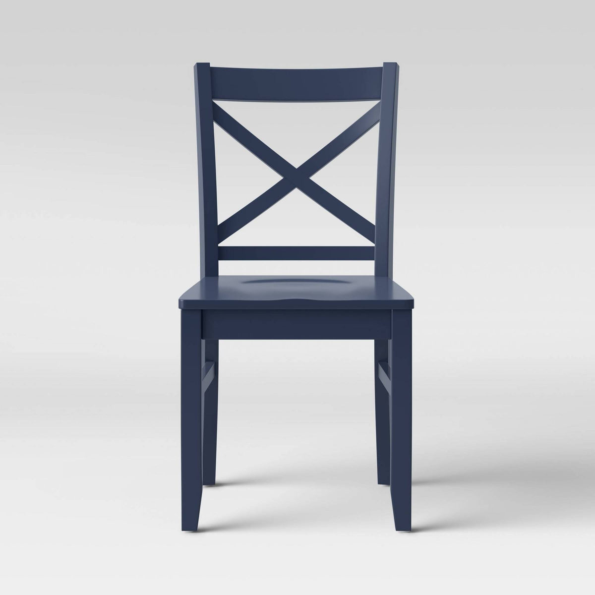 Set of 2 Dark Blue Dining Chair P4730