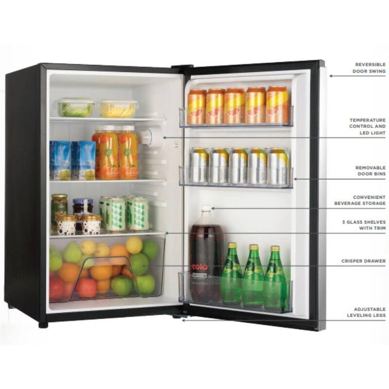 Mini Refrigerator in Black U1064