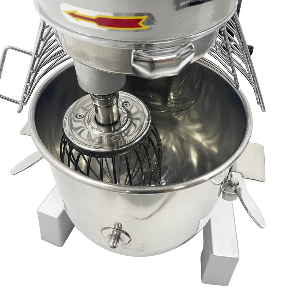 Commercial Dough Mixer 11Qt 3 Speed Stainless Steel Z676