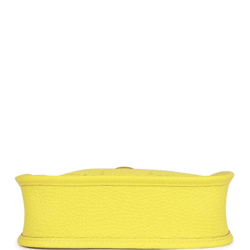 Lime Clemence Palladium Hardware Bag O211