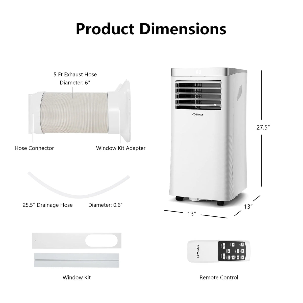 5000 BTU Portable Air Conditioner Z515359