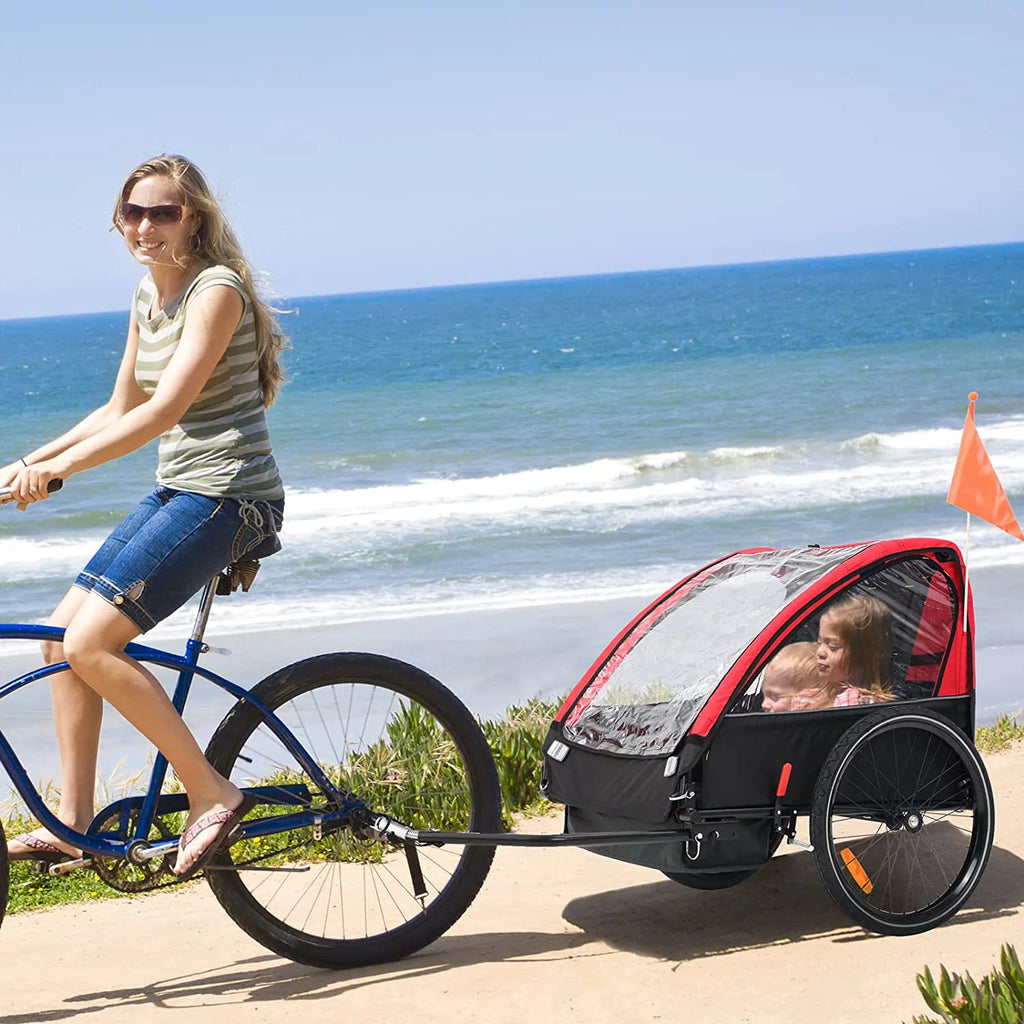 Foldable Kids Bike Trailer Z932469