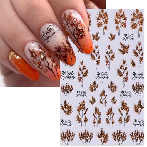 Varied Holiday Nail Art Stickers R4298