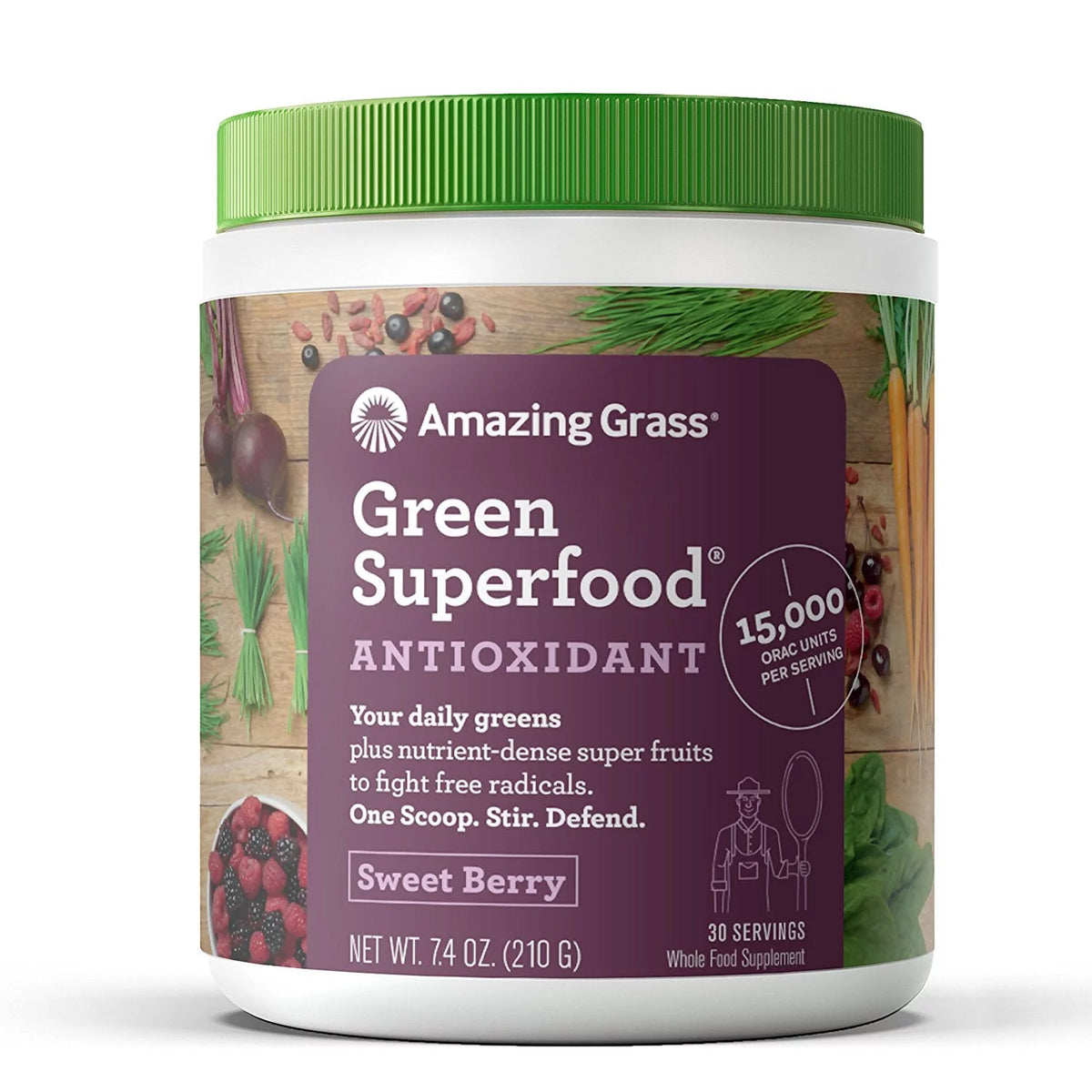 Greens Blend Antioxidant Sweet Berry 7.4 oz L681