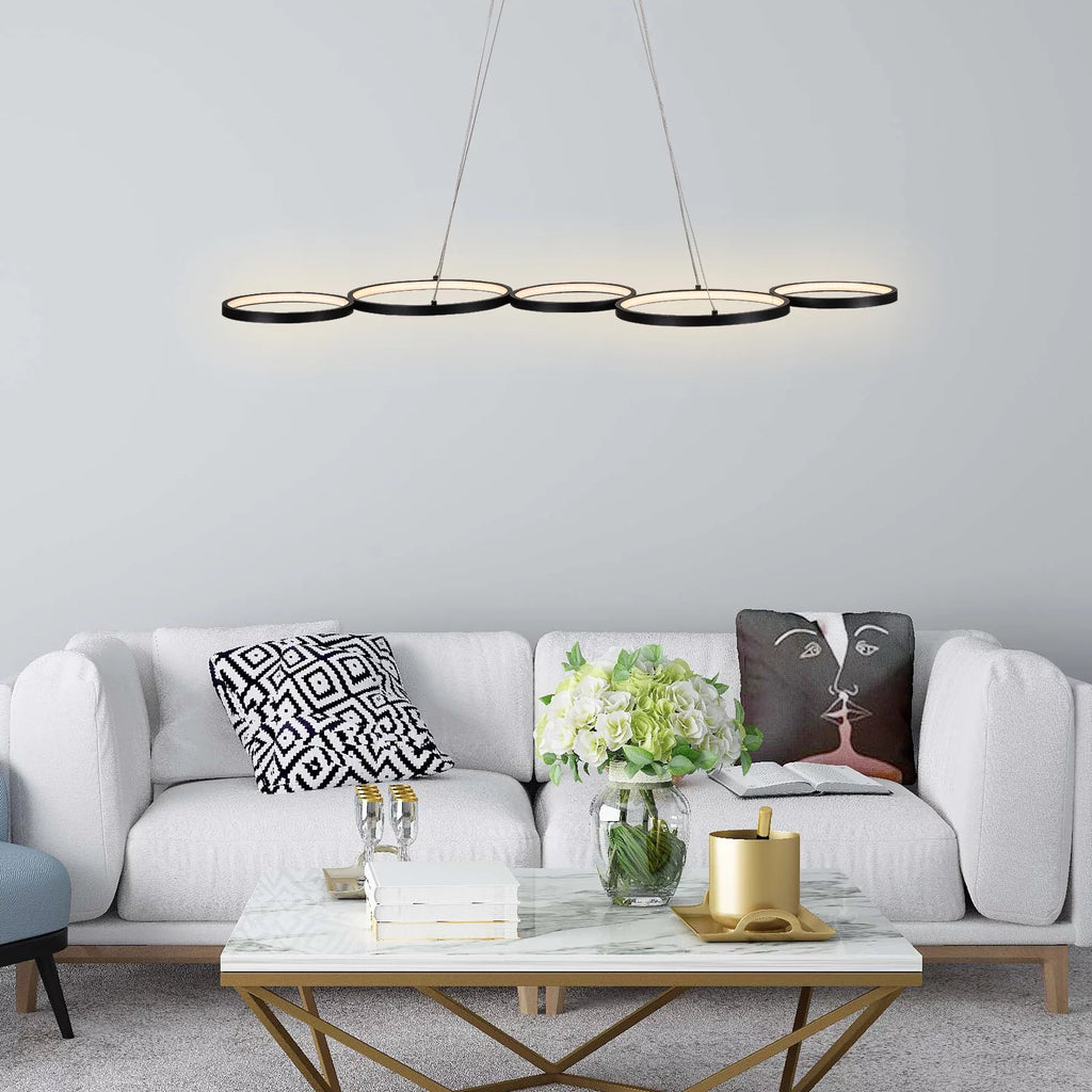 55W 3850LM Not Dimmable LED Flush Mount Ceiling Light V62727