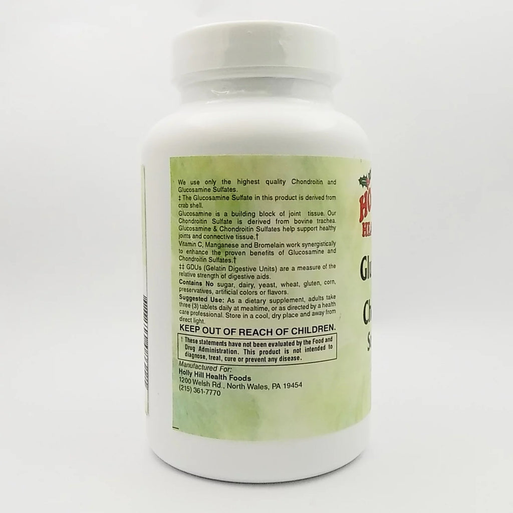 Glucosamine and Chondroitin Sulfate 120 Tablets X9212
