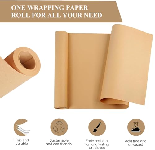 Brown Wrapping Paper Roll 30"x 1200" M398529